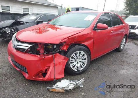 2012 Toyota Camry Le z USA, uszkodzony, nr VIN 4T4BF1FK6CR179102